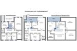 Reihenhaus Hünxe - 7 Zimmer, 250 m&sup2;, 2.200&euro; | Angebot:26295244