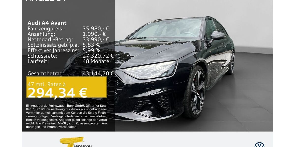 Audi A4 66.599 km 35.980 &euro; Recklinghausen 45663