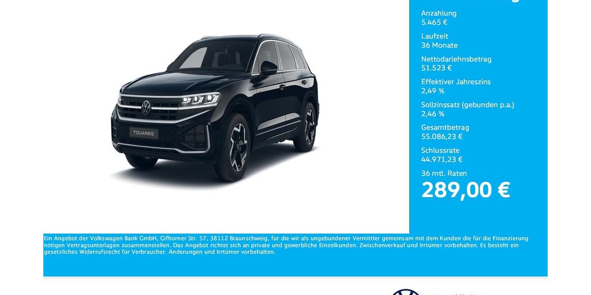 VW Touareg 19.182 km 56.988 &euro; Dortmund 44141