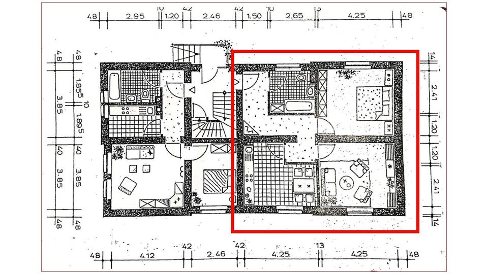 Erdgeschoßwohnung Dortmund Bövinghausen - 2 Zimmer, 65 m&sup2;, 800&euro; | Angebot:26393500