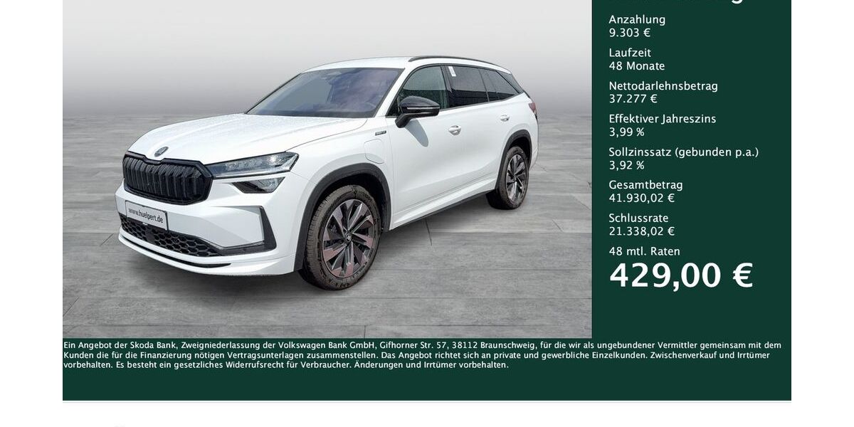 Skoda Kodiaq 6.101 km 46.444 &euro; Dortmund 44309