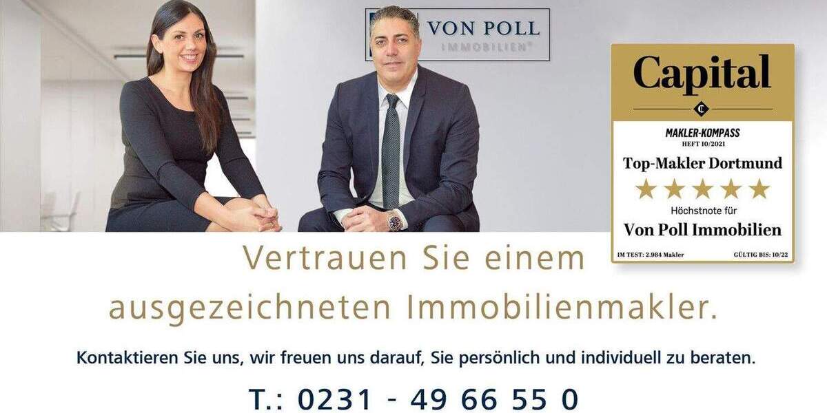 Etagenwohnung Dortmund Kirchhörde - 2 Zimmer, 69 m&sup2;, 285.000&euro; | Angebot:25567024