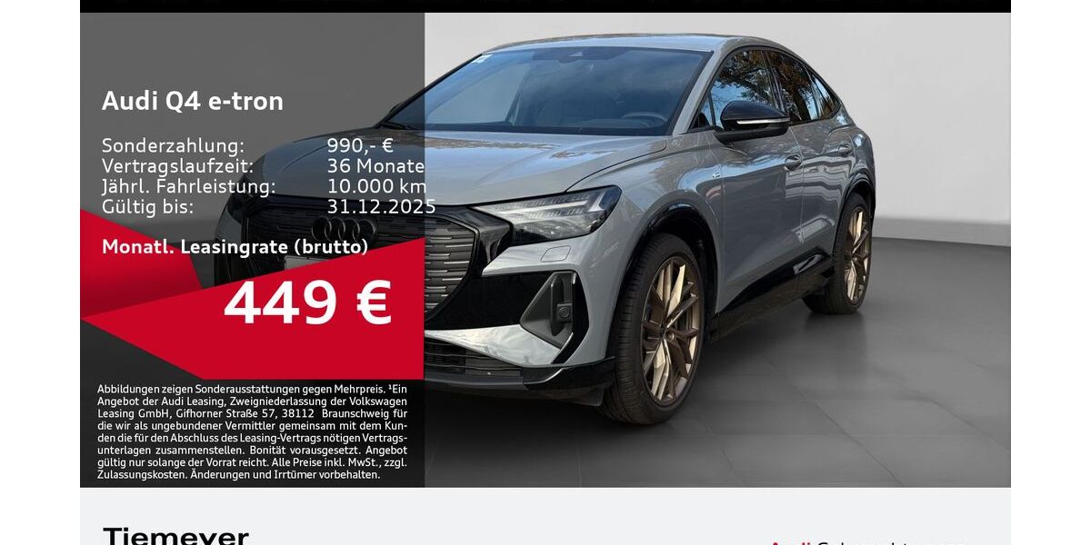 Audi Q4 e-tron 7.374 km 47.790 &euro; Dorsten 46284