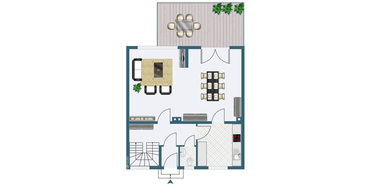 Familienfreundliche Doppelhaushälfte auf großem Erbpachtgrundstück in Stadtgarten-Nähe 6 zimmer