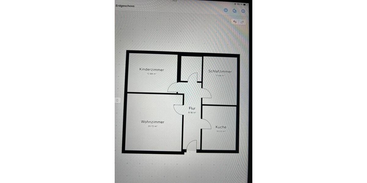 Dachgeschoßwohnung Wuppertal Arrenberg - 3 Zimmer, 47 m&sup2;, 420&euro; | Angebot:25369251