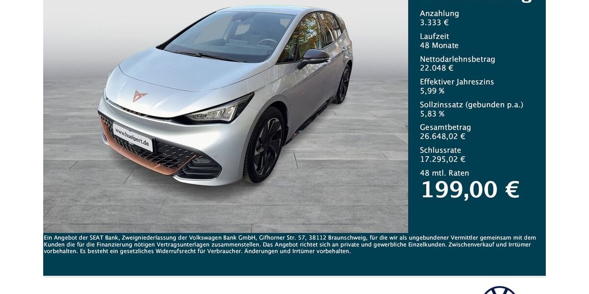 Cupra Born 18.198 km 25.777 &euro; Dortmund 44379