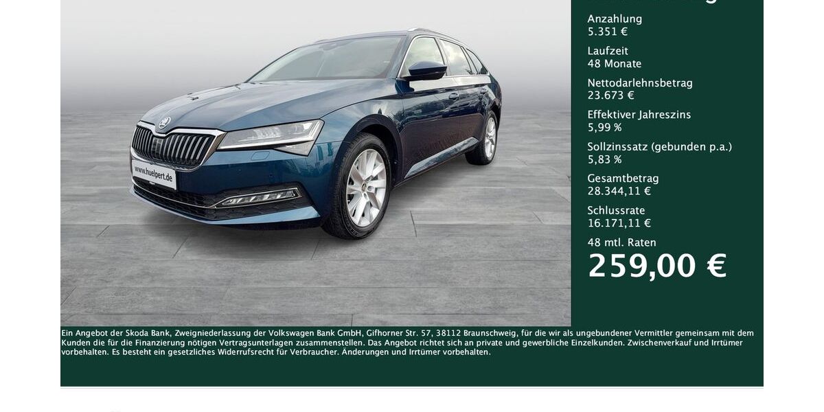 Skoda Superb 51.694 km 29.024 &euro; Dortmund 44309