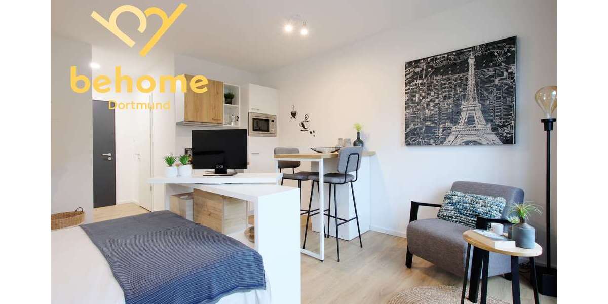 Etagenwohnung Dortmund Innenstadt West - 1.5 Zimmer, 28 m&sup2;, 555&euro; | Angebot:27161395