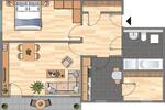 Etagenwohnung Velbert Velbert-Mitte - 2 Zimmer, 63 m&sup2;, 479&euro; | Angebot:26008867