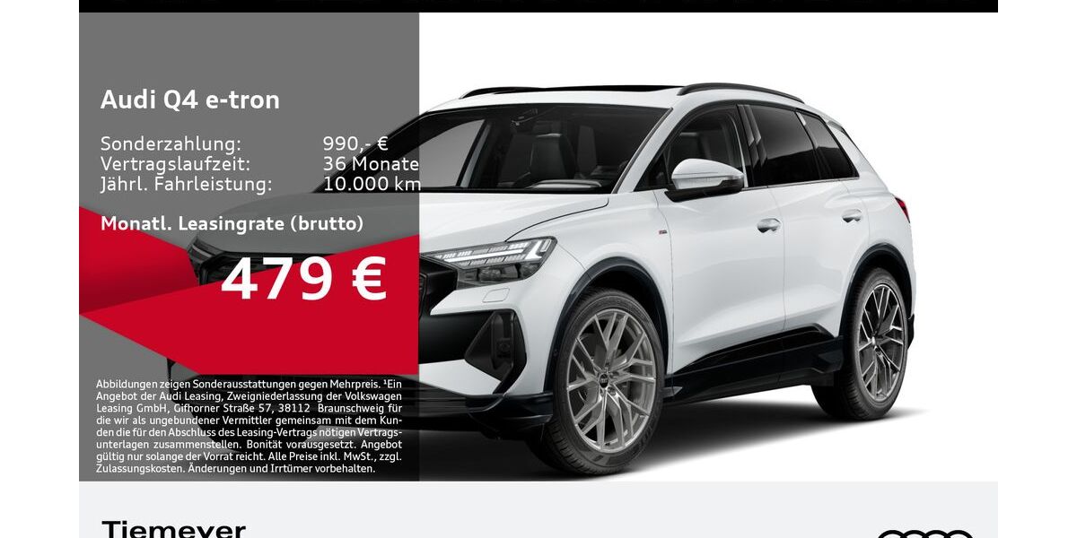 Audi Q4 e-tron 11.474 km 47.880 &euro; Bochum 44809