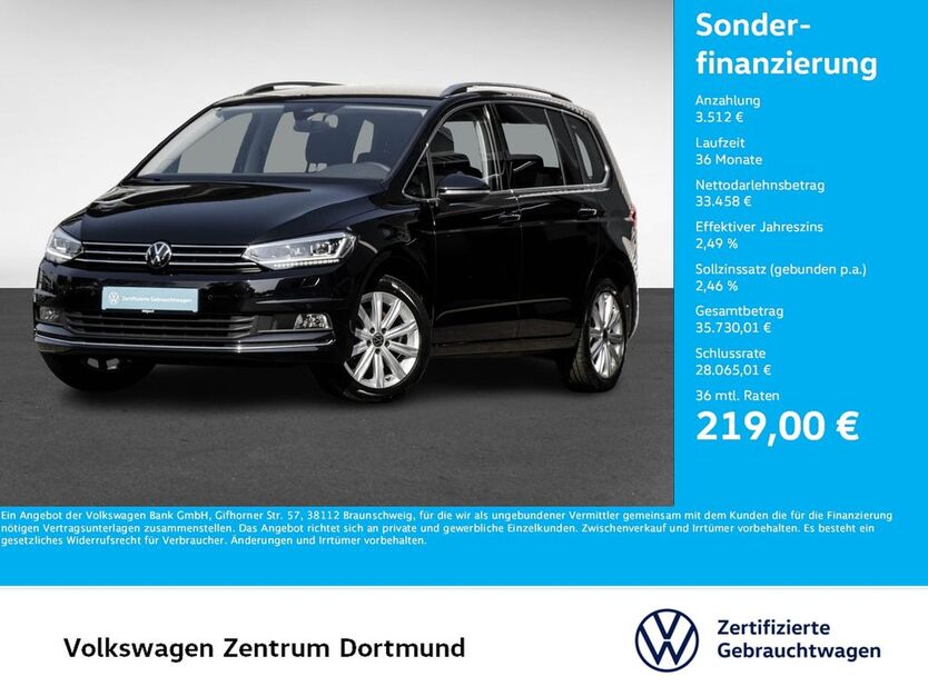 VW Touran 9.597 km 36.331 € Dortmund 44141