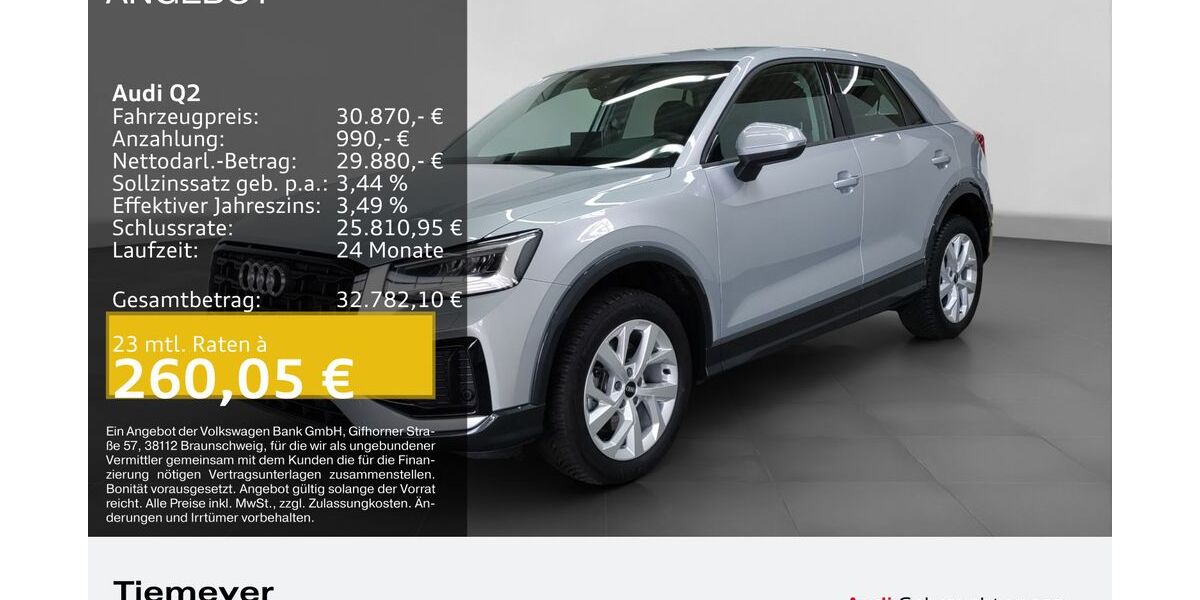 Audi Q2 25.109 km 30.220 &euro; Bochum 44809