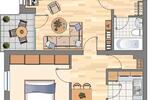 Etagenwohnung Dortmund Huckarde - 2 Zimmer, 53 m&sup2;, 459&euro; | Angebot:26373565