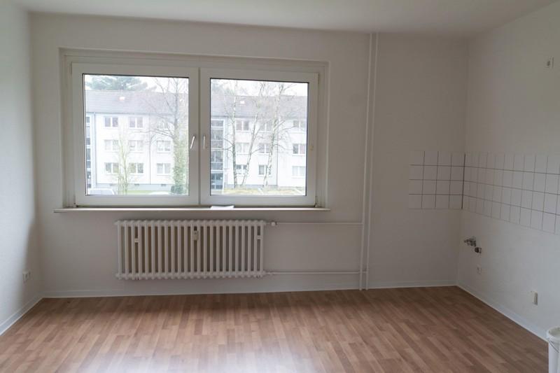 Gemütliche Wohnküche mit zwei Schlafzimmer zimmer