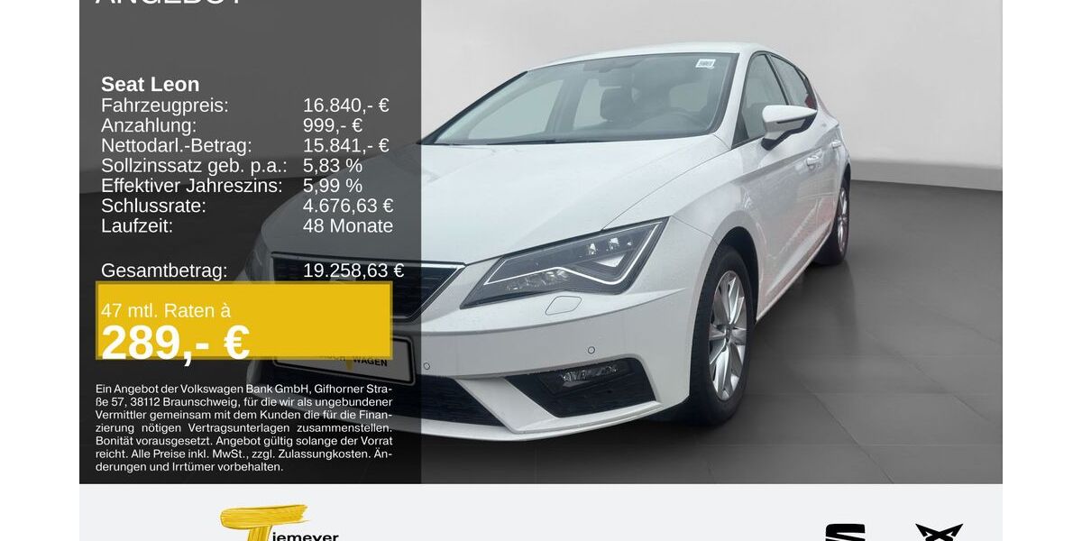Seat Leon 40.492 km 16.410 &euro; Duisburg 47059
