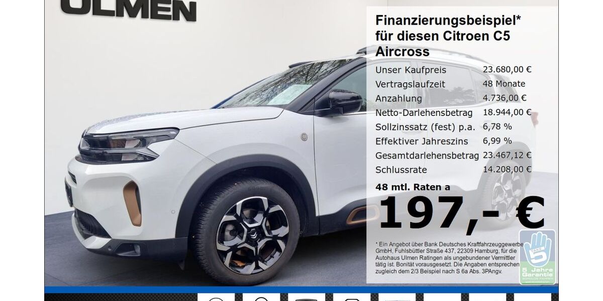 Citroen C5 Aircross 8.480 km 23.680 &euro; Ratingen 40880