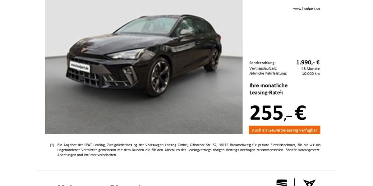 Cupra Leon 19.997 km 29.880 &euro; Dortmund 44269