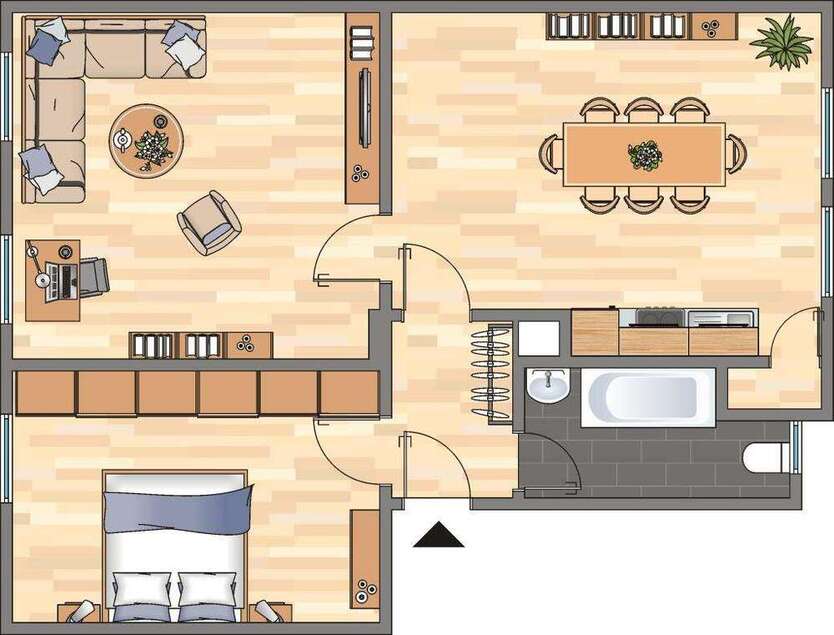 Wohnung zum Mieten in Dortmund 469 € 52.72 m²