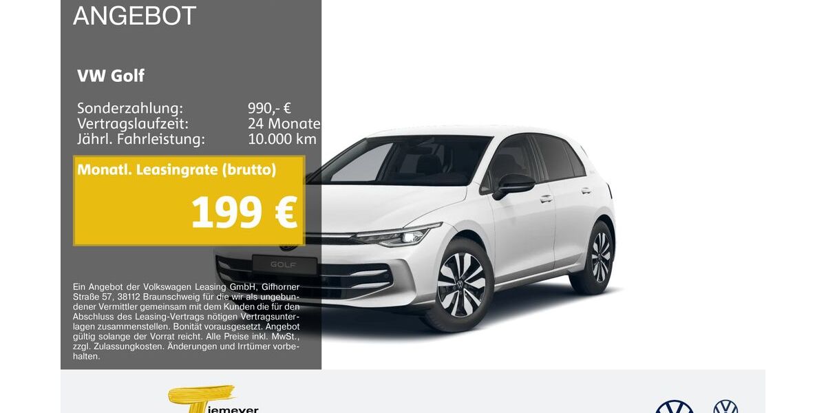 VW Golf 8.836 km 28.990 &euro; Castrop-Rauxel 44575