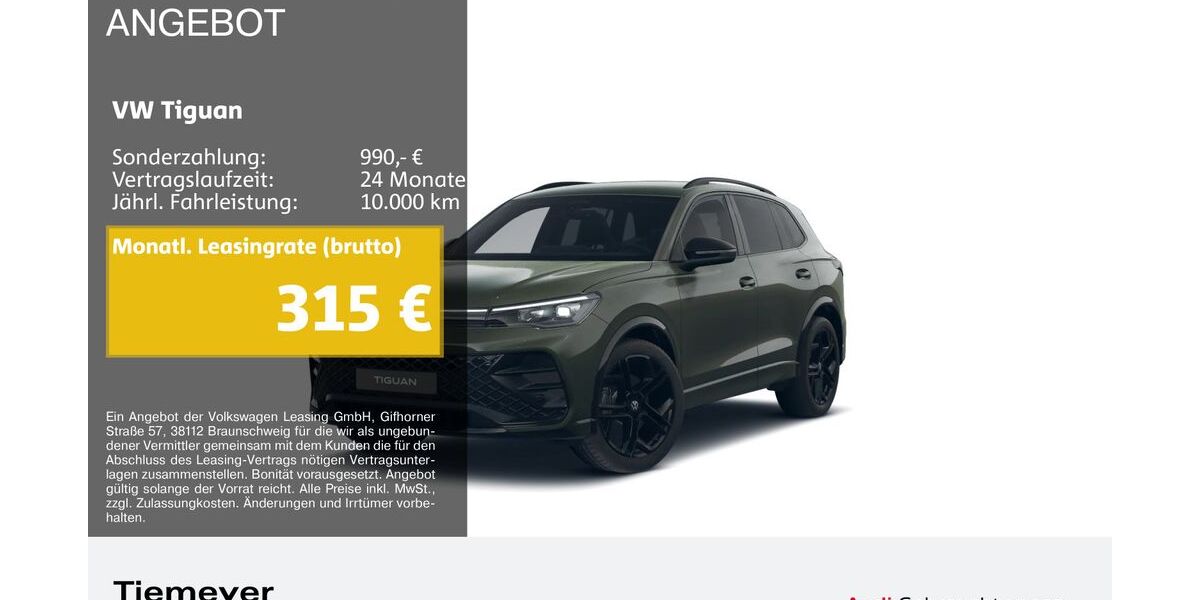 VW Tiguan 19.484 km 39.190 &euro; Dorsten 46284