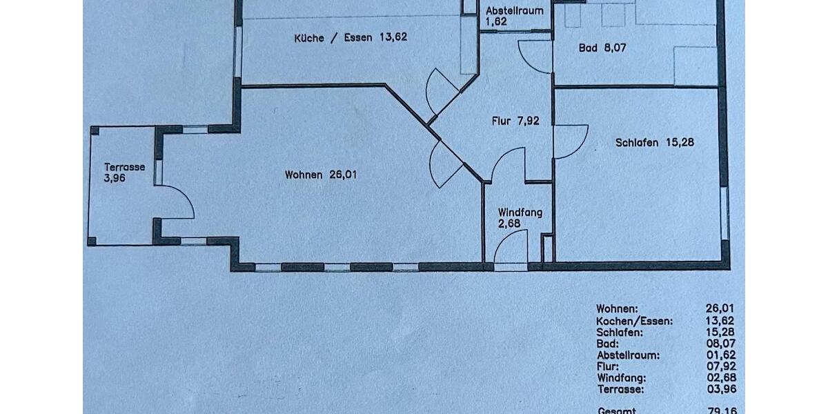 Ab sofort frei WOHNUNG für SENIOREN, 77 qm, Wohndorf-Laar, EG 2 zimmer