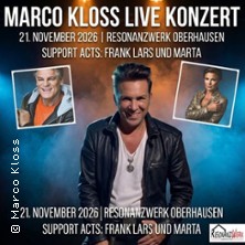 Marco Kloss - Das Konzert 21.11.2026 ResonanzWerk Oberhausen