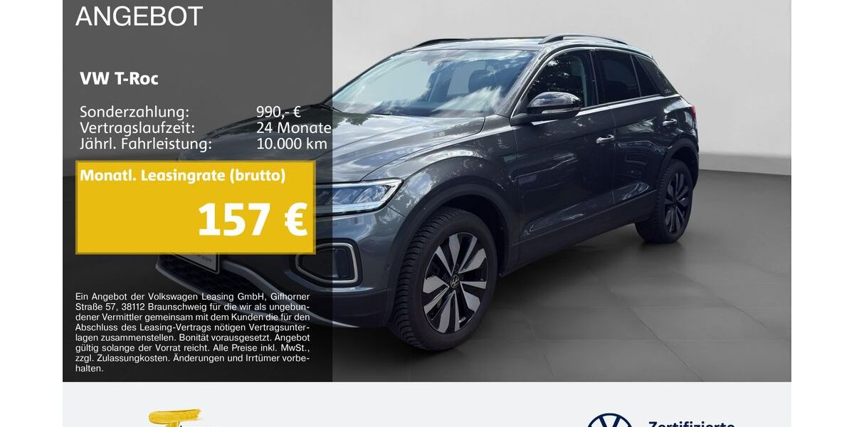 VW T-Roc 14.795 km 20.890 &euro; Castrop-Rauxel 44575