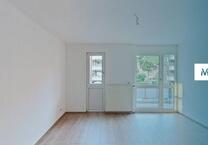 Helle 2-Zimmer-Wohnung mit offenem Küchenbereich und Balkon