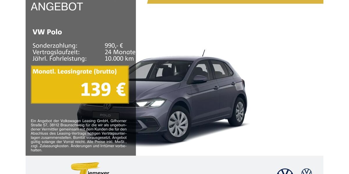 VW Polo 10.325 km 17.950 &euro; Marl 45770