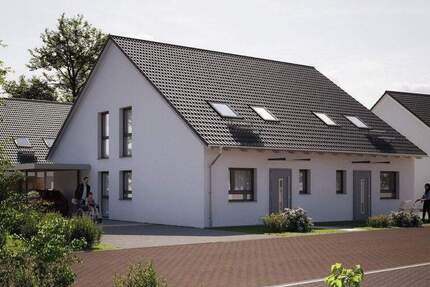 Ihr neues Zuhause im Grünen - Neubau-Doppelhaushälfte in Mintard 4 zimmer