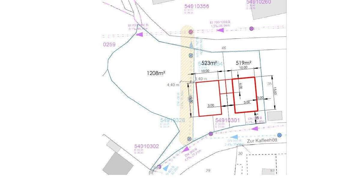 Großzügiges Baugrundstück für zwei Einfamilienhäuser in Duisburg am Rahmer See zimmer