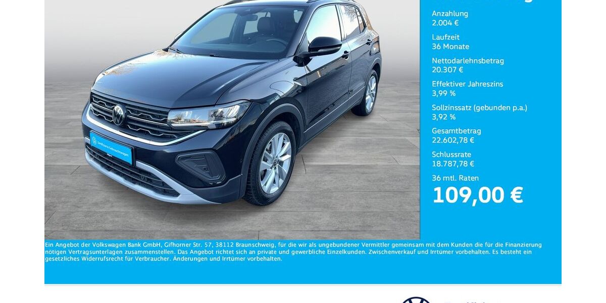 VW T-Cross 20.723 km 22.288 &euro; Dortmund 44379