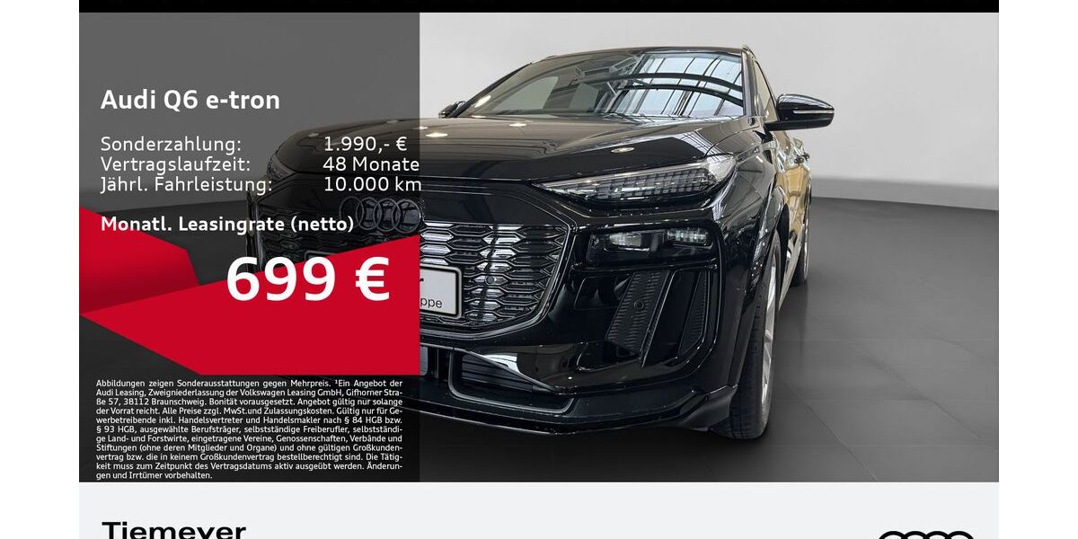 Audi Q6 e-tron 1.050 km 79.990 &euro; Dorsten 46284
