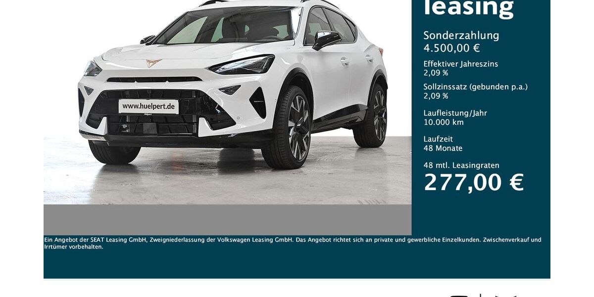 Cupra Formentor 1.050 km 37.922 &euro; Dortmund 44269