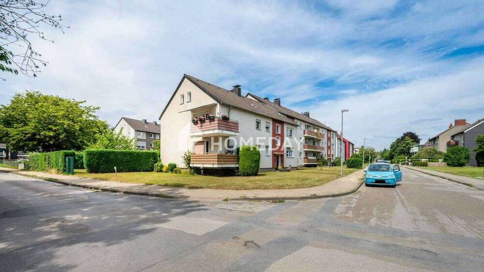 Sofort frei! Ideal geschnittene 2-Zimmer-Wohnung mit Balkon und Tageslichtbad