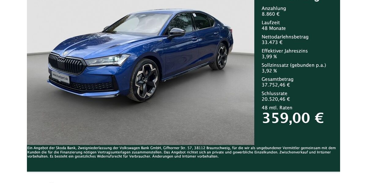 Skoda Superb 14.730 km 41.991 &euro; Dortmund 44269