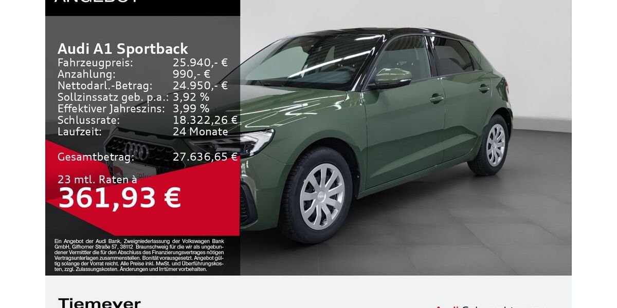 Audi A1 20.303 km 24.640 &euro; Bochum 44809