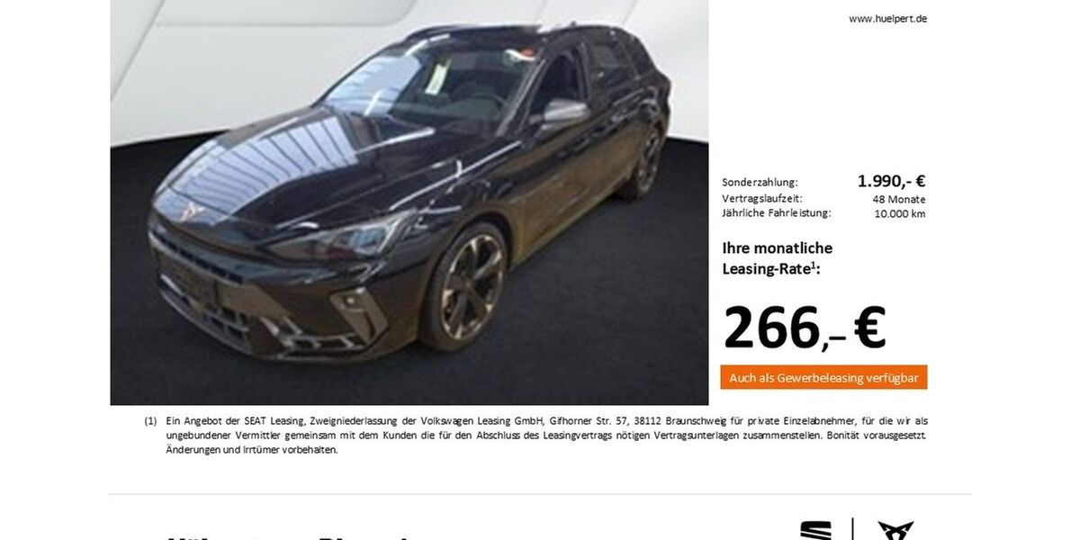 Cupra Leon 19.192 km 32.930 &euro; Dortmund 44269