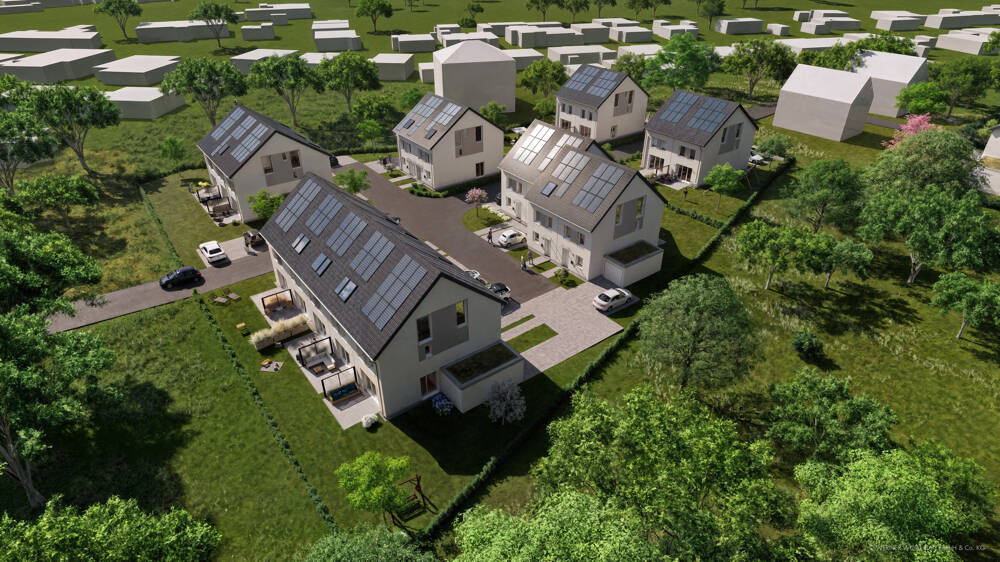 Schlüsselfertiges KfW-40-NH Reihenhaus in DO Mengede mit Sonder-Afa 5+5 % KfW-Förderung 4 zimmer