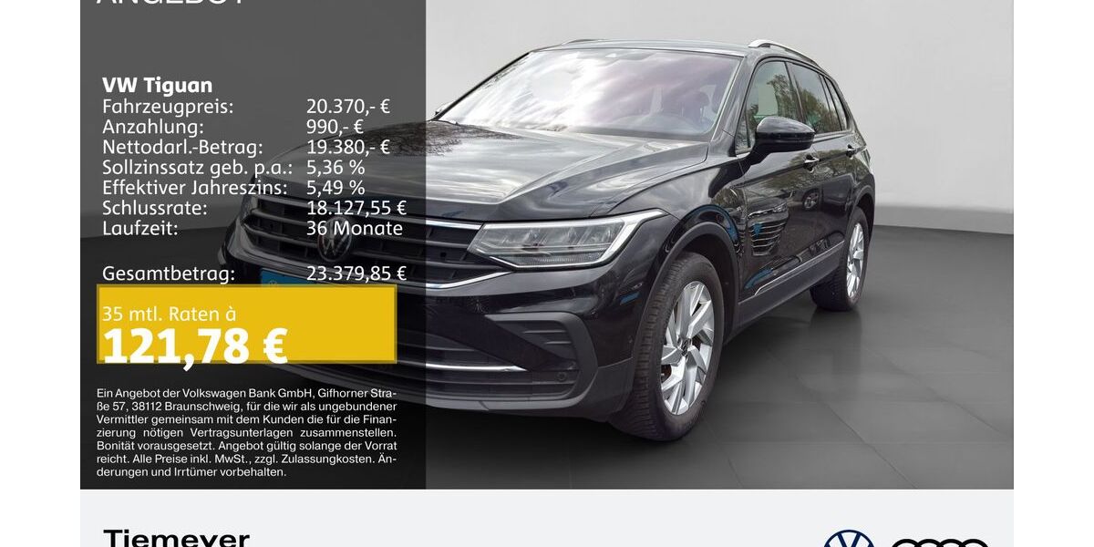 VW Tiguan 65.644 km 20.370 &euro; Gelsenkirchen 45894