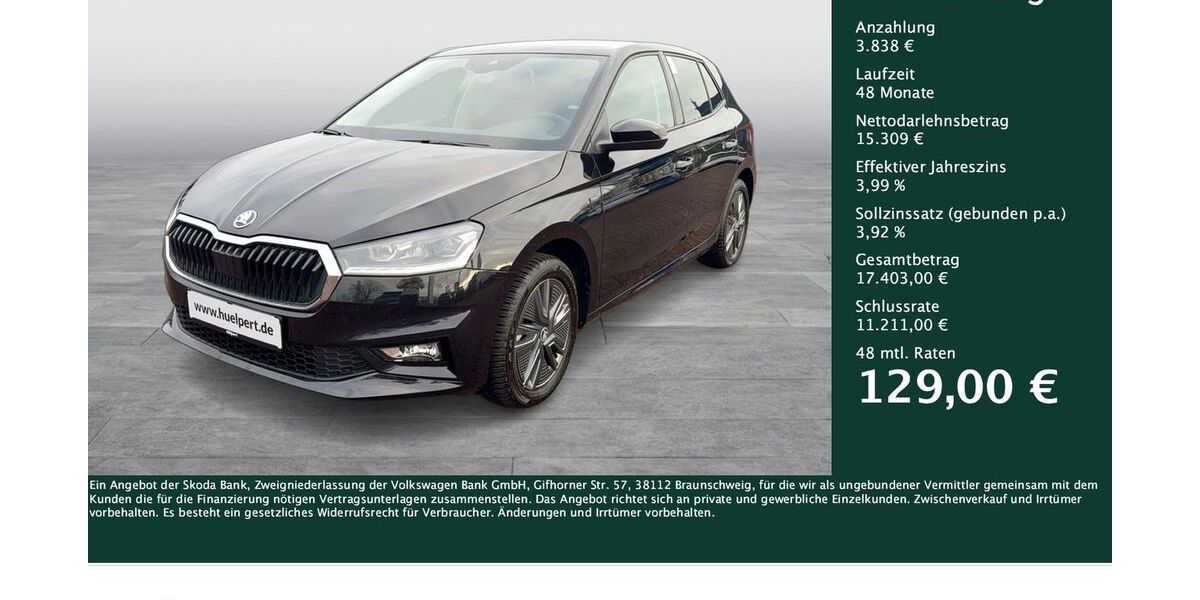 Skoda Fabia 21.081 km 19.081 &euro; Dortmund 44309