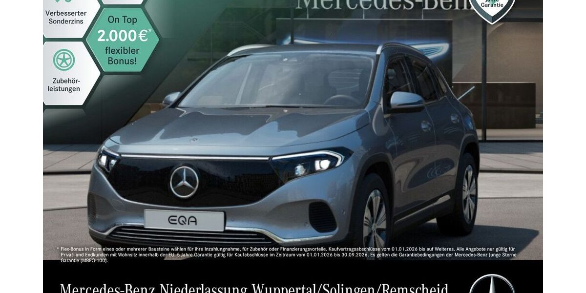 Mercedes-Benz EQA 8.928 km 40.890 &euro; Wuppertal 42115