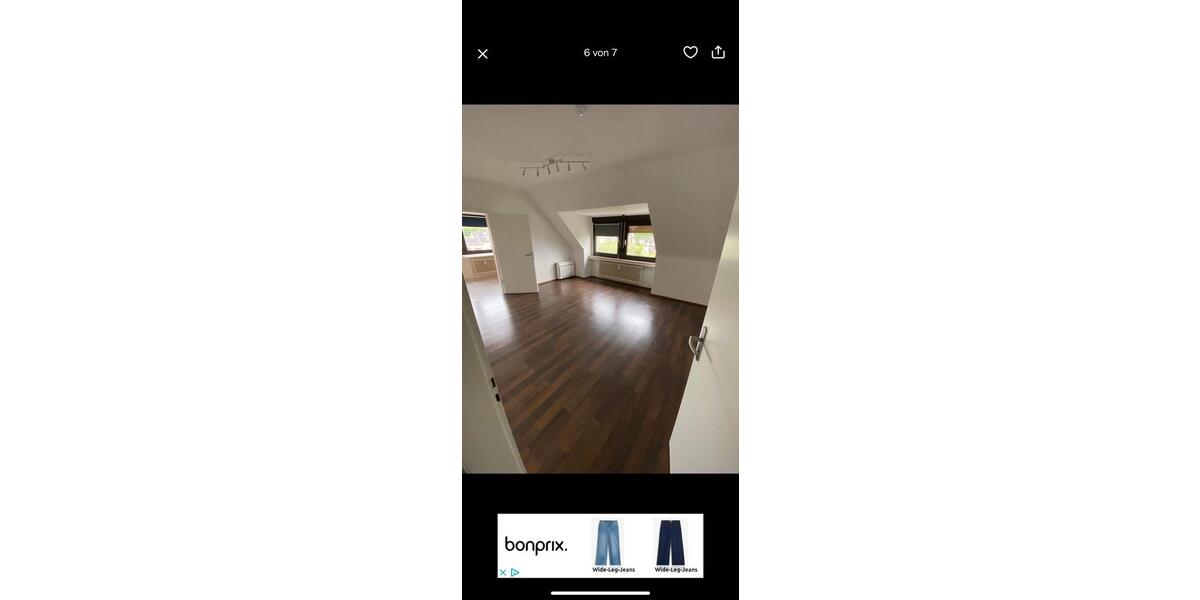 Dachgeschoßwohnung Recklinghausen Grullbad - 2 Zimmer, 56 m&sup2;, 560&euro; | Angebot:26256336