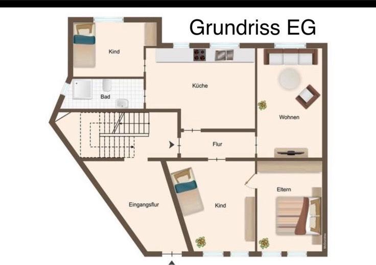 Mehrfamilienhaus in Horst – Kapitalanlage! Zentrale Lage 16 zimmer