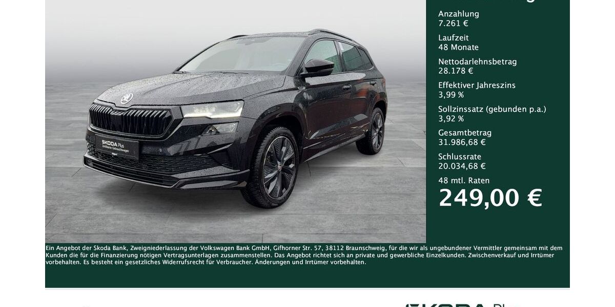 Skoda Karoq 17.170 km 35.346 &euro; Dortmund 44309