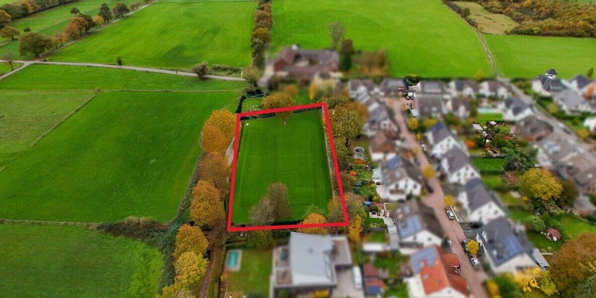 Malerisches Grundstück mit 4652m² & Entwicklungspotenzial in Feldrandlage am Landschaftsschutzgebiet zimmer