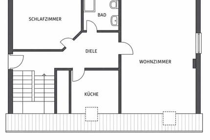 Wohnung Dortmund Brackel - 2 Zimmer, 50 m&sup2;, 625&euro; | Angebot:26399848