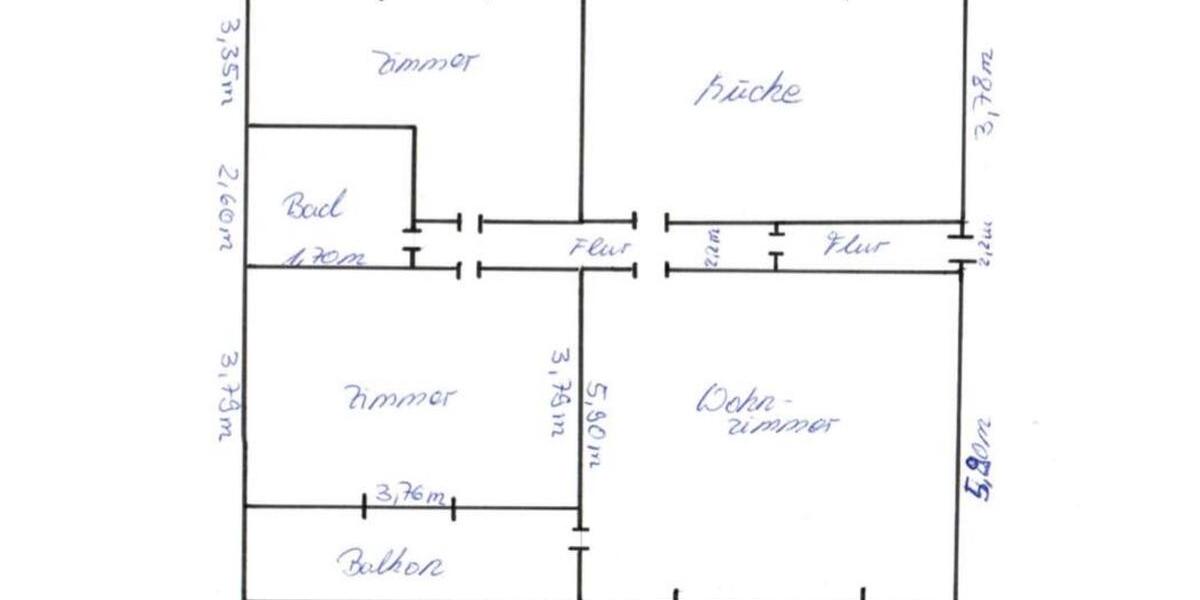 Modernisierte Erdgeschosswohnung in Bochum-Wiemelhausen 3.5 zimmer