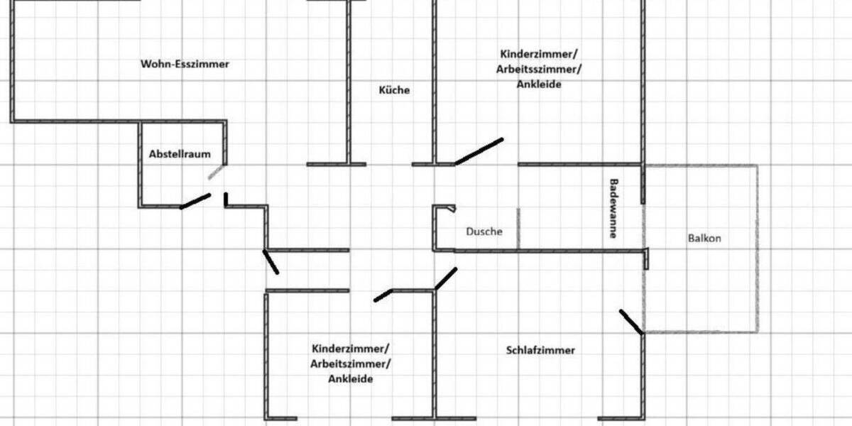Etagenwohnung Essen Haarzopf - 4 Zimmer, 112 m&sup2;, 429.000&euro; | Angebot:26908798