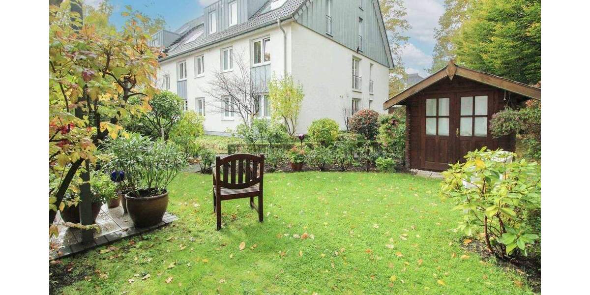 Wohnen im Grünen - charmante Erdgeschosswohnung mit Garten und Terrasse am Waldrand 3 zimmer